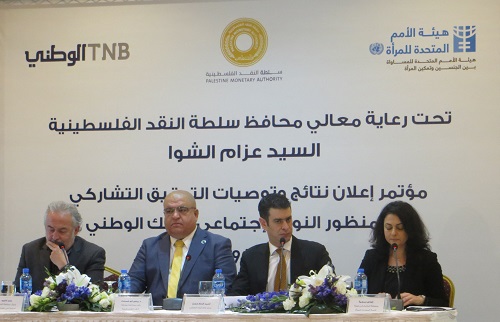 إعلان نتائج التدقيق من منظور النوع الاجتماعي للبنك الوطني 